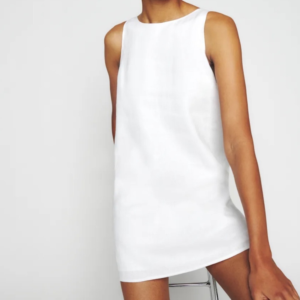 Reformation White Mini Dress
